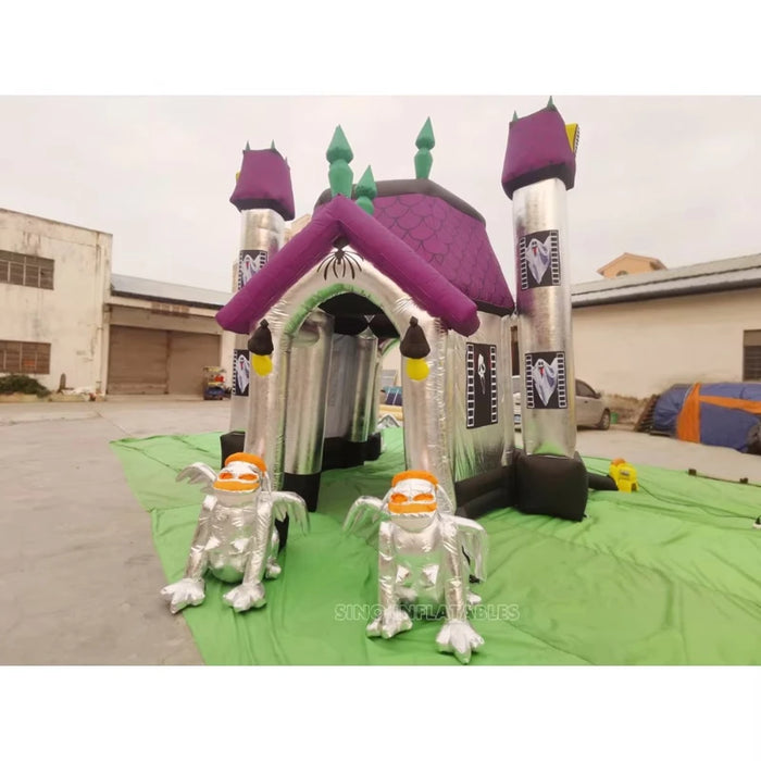 Outdoor Backyard Big Halloween Inflatable Haunted House