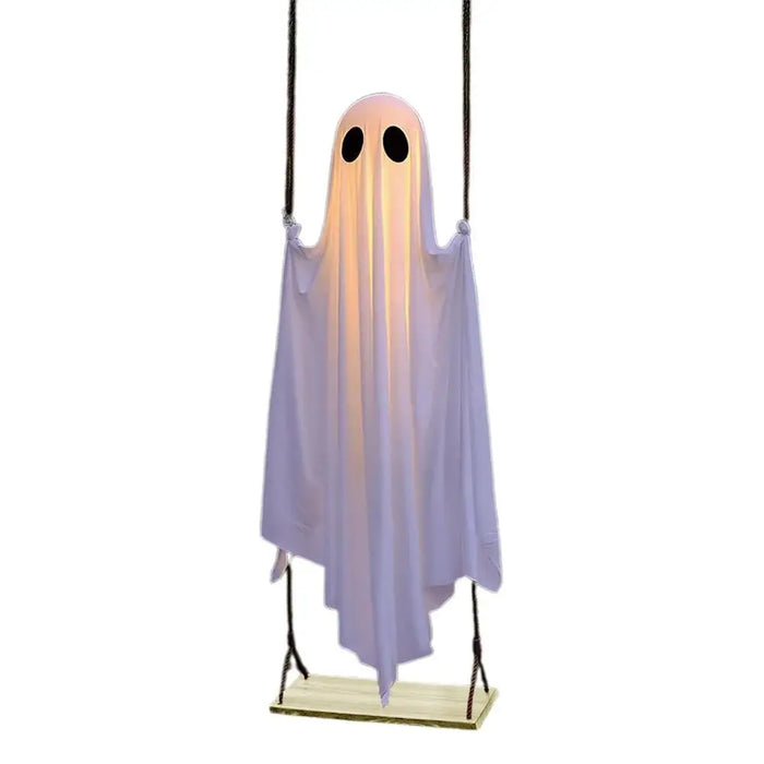 Hanging Swing Ghost Decoration Outdoor Large - Outdoor Halloween Decoration