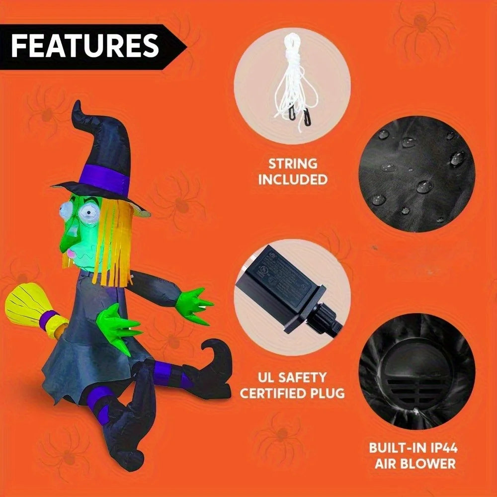 4 Ft Witch Halloween Inflatable - product image 6
