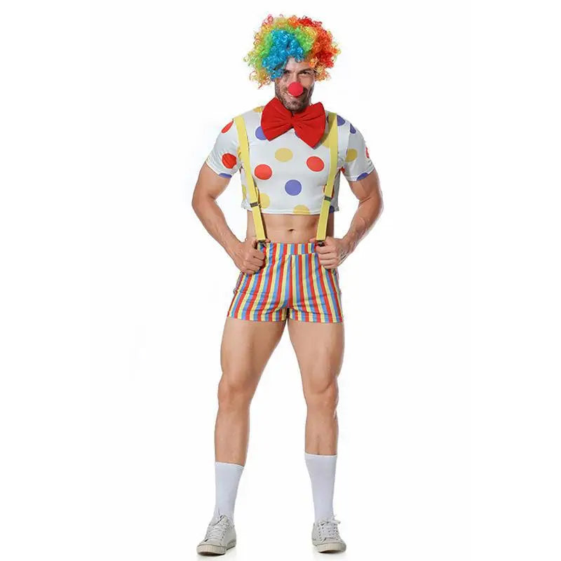 Women's Clown Stylish Oktoberfest Show Costume - alternate view 5