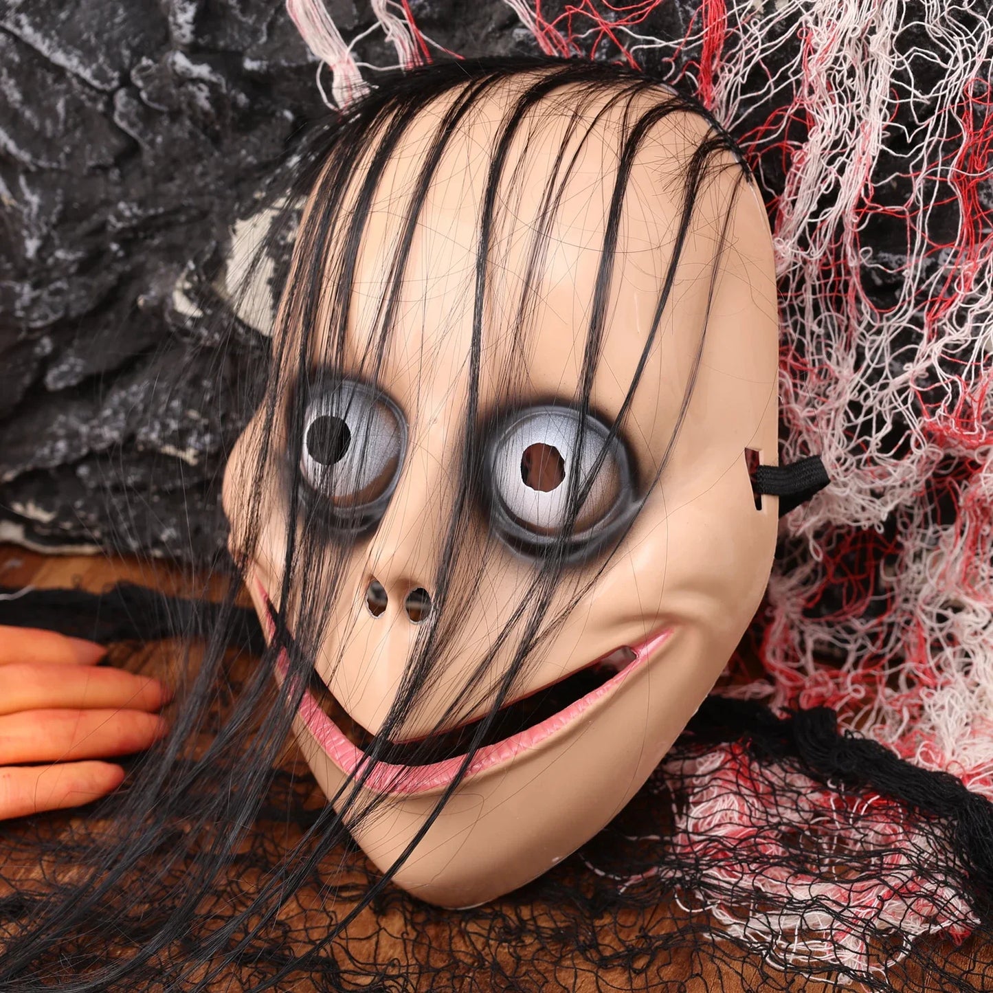 Creepy Halloween Evil Clown Mask Full Face Costume Prank Prop Scary Costume Durable - View 8