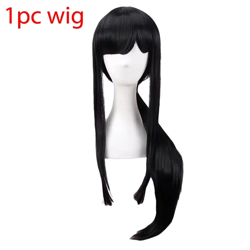 Anime Halloween Cos Adult Women Chichi Cosplay Costumes Tops Trousers Oversleeve Chichi Cosplay Suits Wig - product image 9