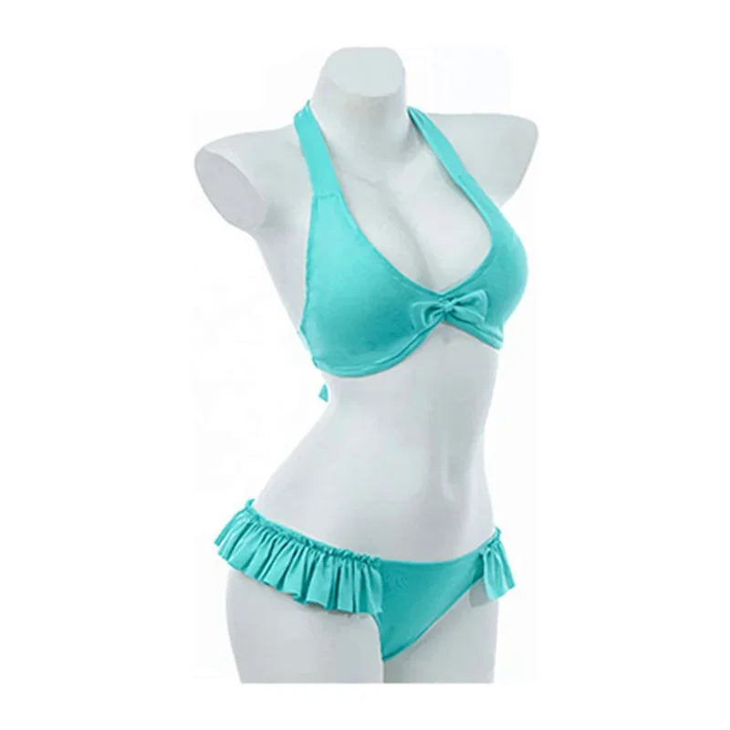 Halloween Costume Anime Swimsuit Bikini Game Two-Dimensional Performance Costume Women's - 1 / S