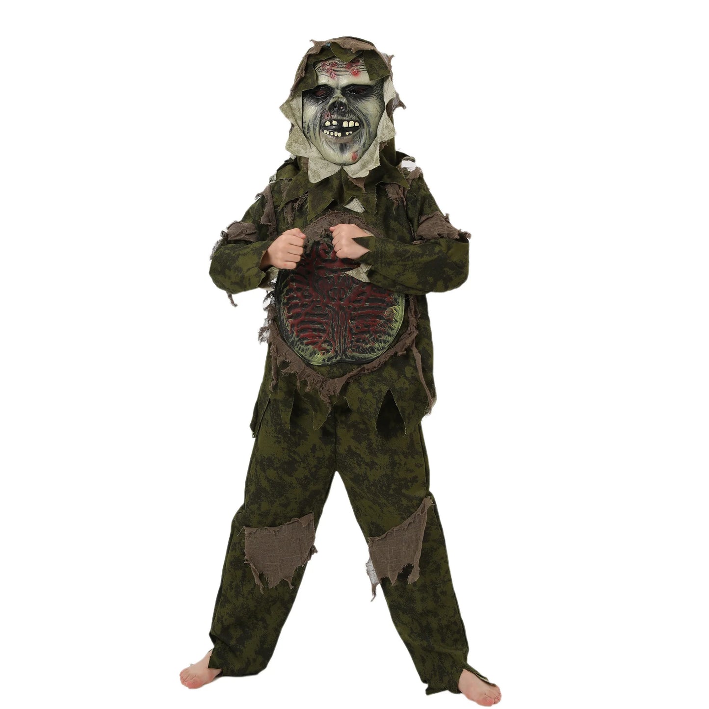 Halloween Costume Purim Costume Horror Style Play Boys Girls Garment Anime Zombie Suit - Suit 1 / S