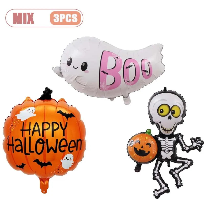 1-10PCS Halloween Ghost Pumpkin Balloon Arch Set for Bar Mall Party Spooky Holiday Decoration for Christmas - product image 21