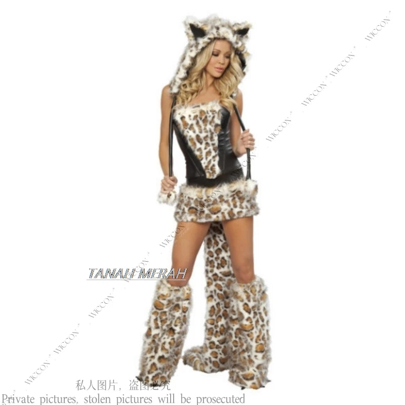Halloween Party Frog Penguin Panda Cat Fox Monster Dinosaur Pirate Cosplay Costume Jumpsuit Woman Man Party Role Play Bunny Girl