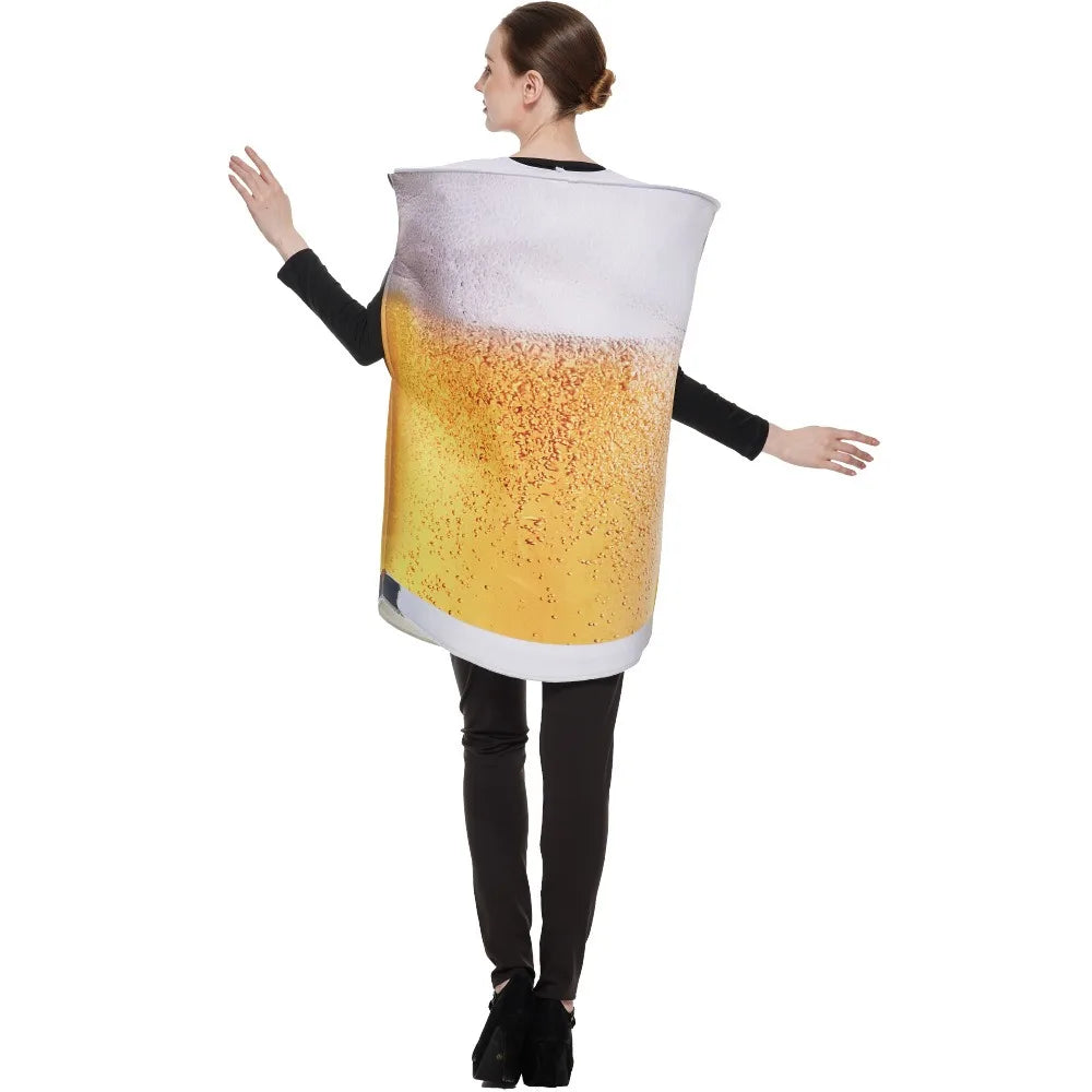 Couples beer mug fun food Munich Jumpsuit Costume - alternate view 5