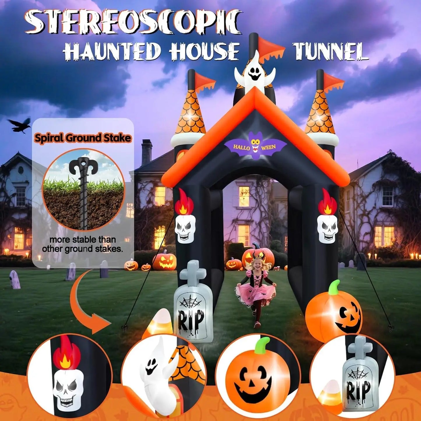 12 Ft Halloween Inflatable - product image 6