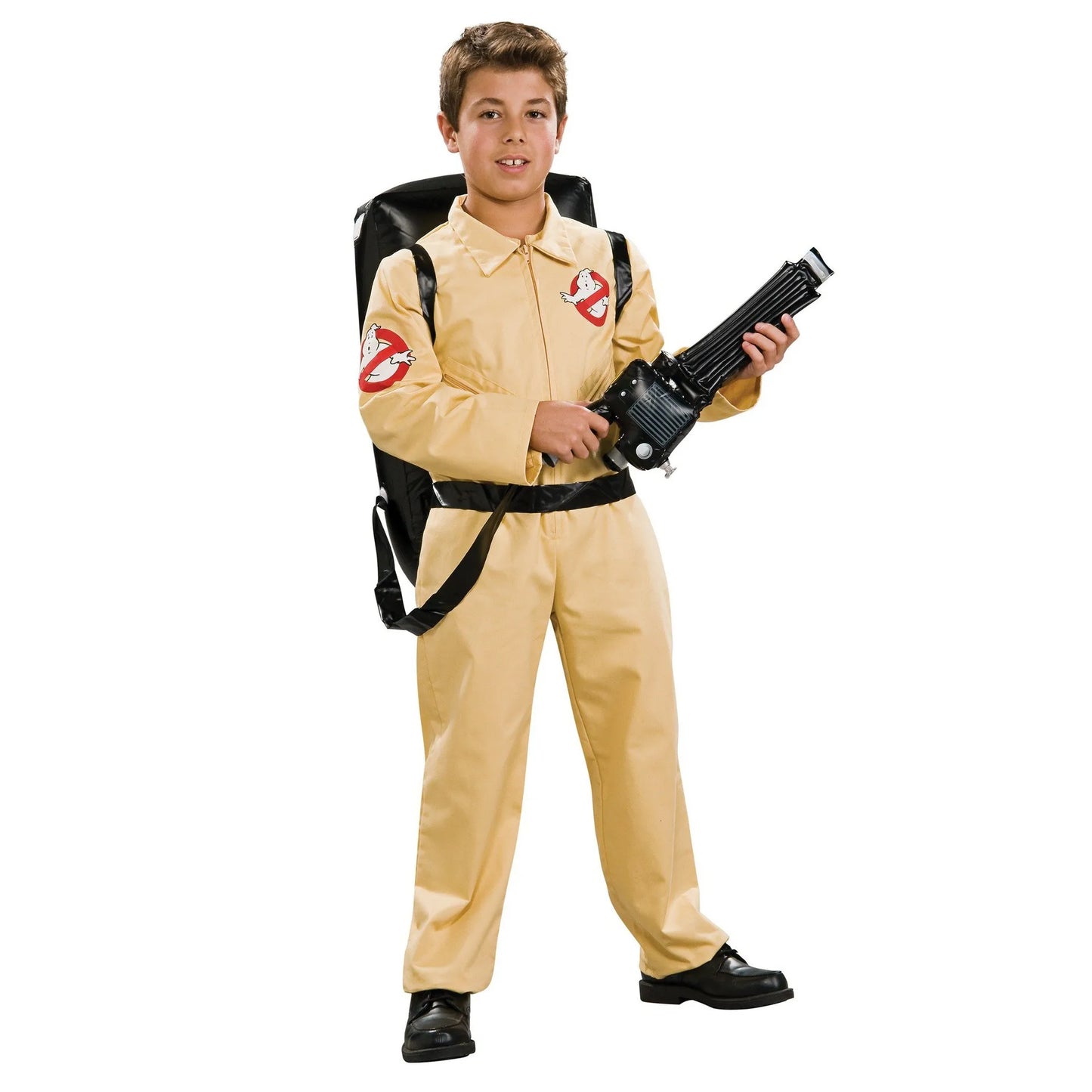 Ghostbusters Costume with Proton Pack Accessory for Kids Adult Ghostbusters Jumpsuit Ghost Hunter for Halloween Cosplay Outfits