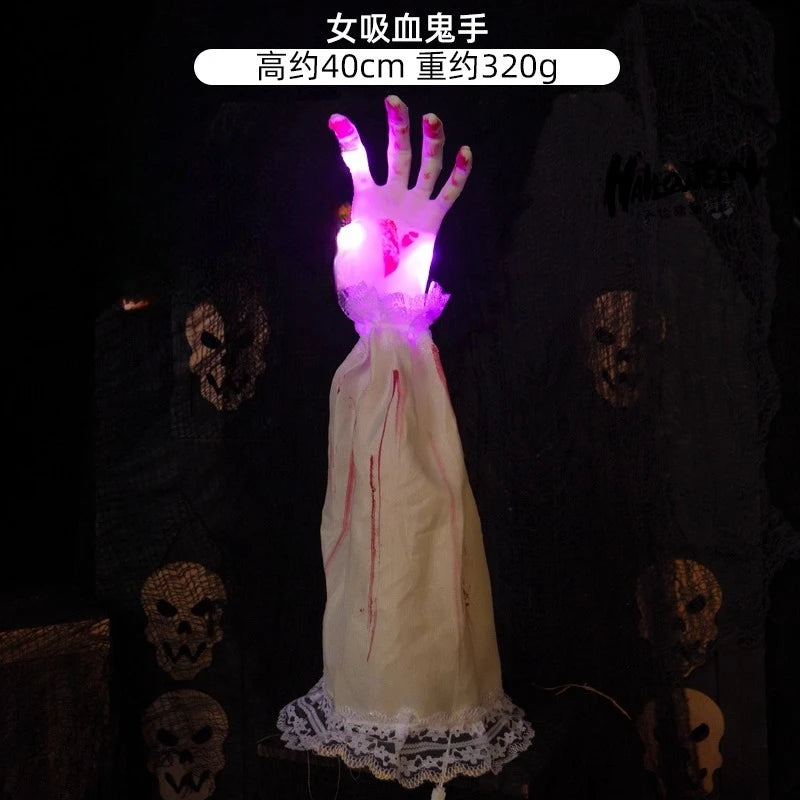 Halloween Electric Arm Decoration Props Decoration Bar Amusement Park Ornament - product image 10