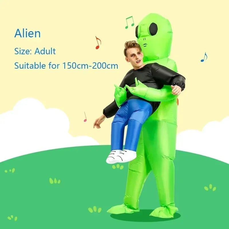 Halloween Alien Inflatable Suit Alien Costume for Kids Monster Inflatable Costume Scary - View 8