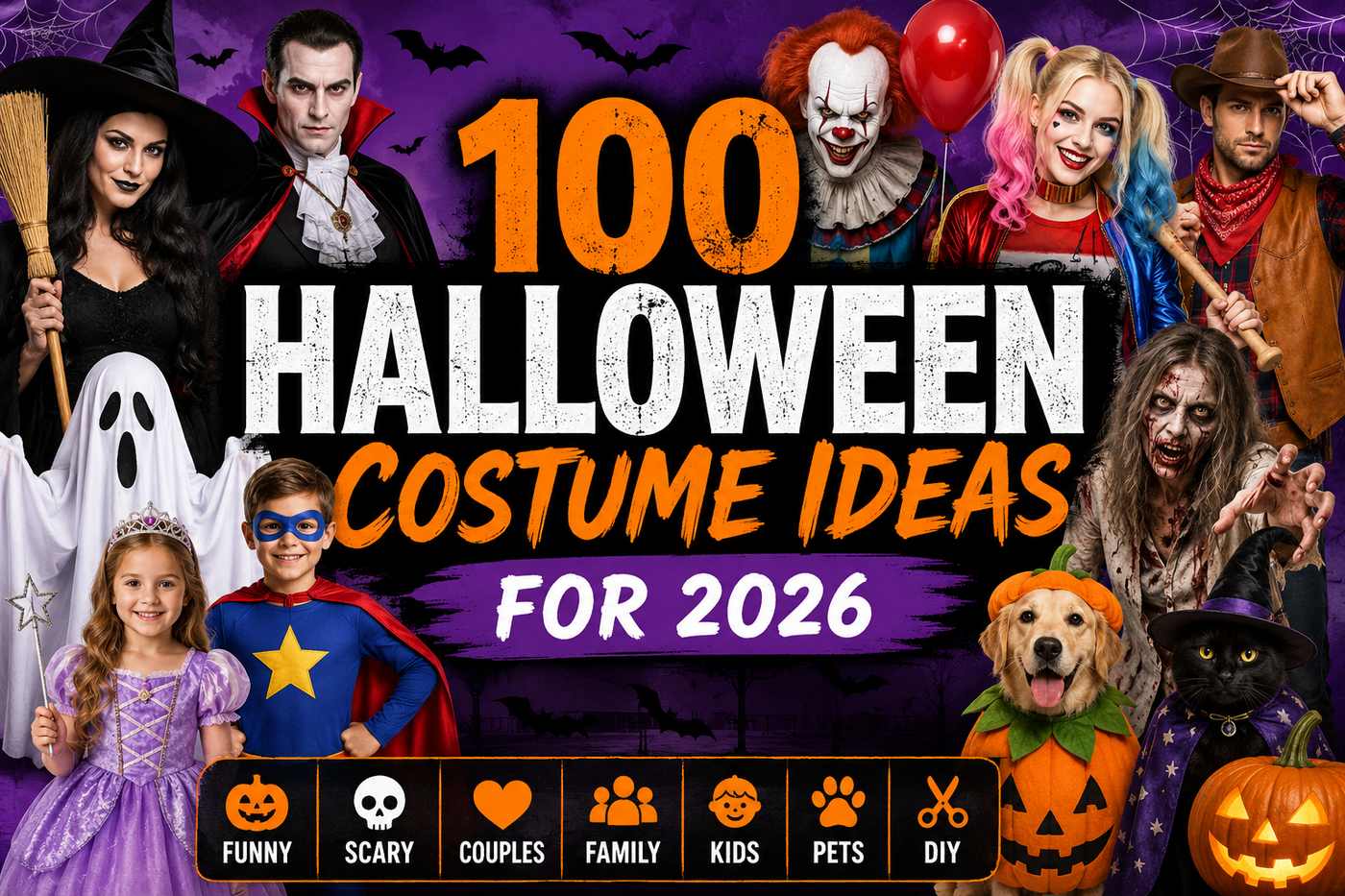 100 Halloween Costume Ideas for 2026