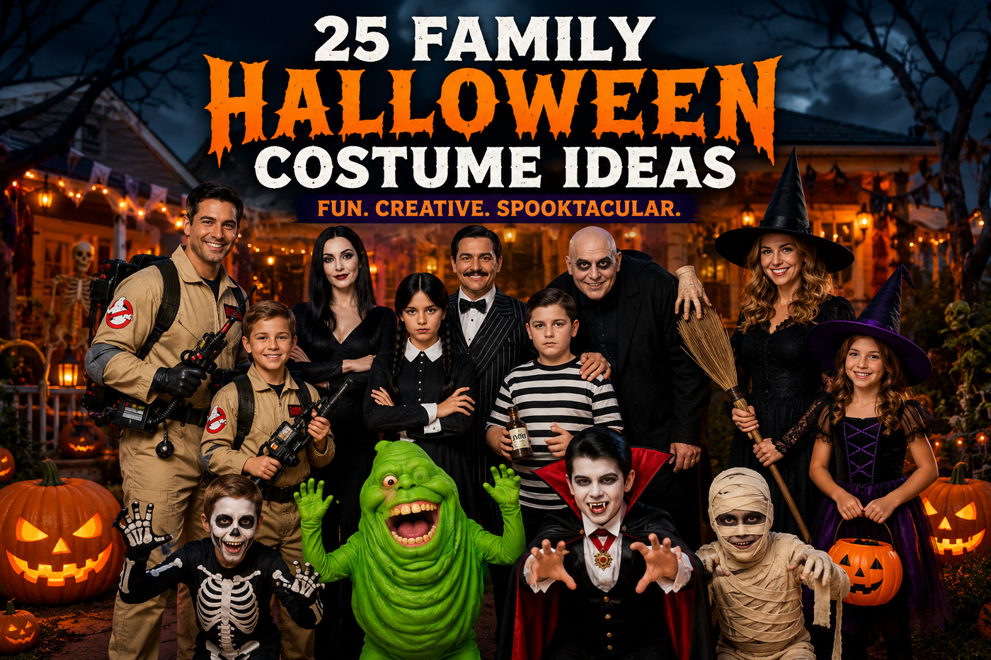 Halloween Costume Ideas for Families: 25 Creative Themes Everyone Will Love (2026 Guide)