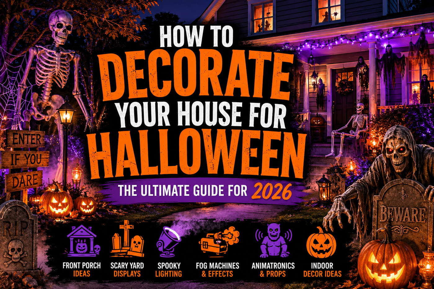 How to Decorate Your House for Halloween: The Ultimate Guide for 2026