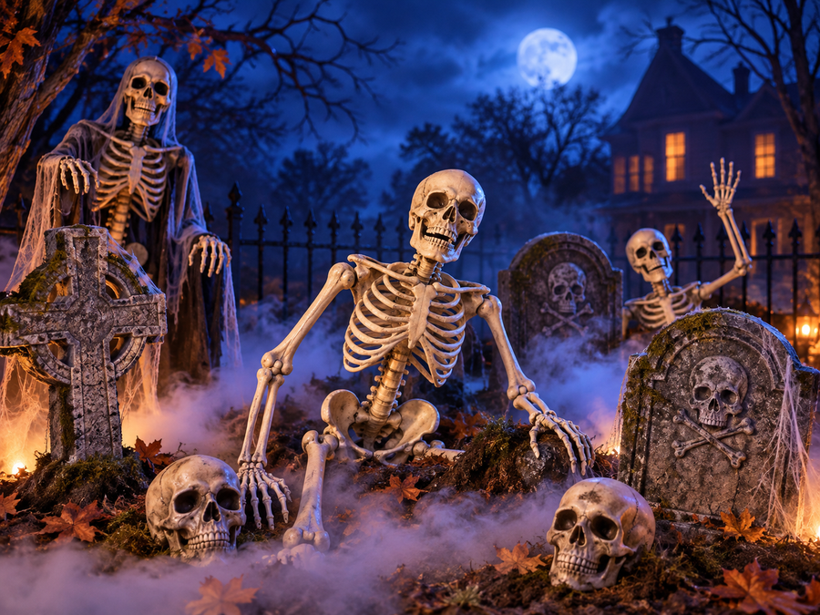 Skeleton & Graveyard