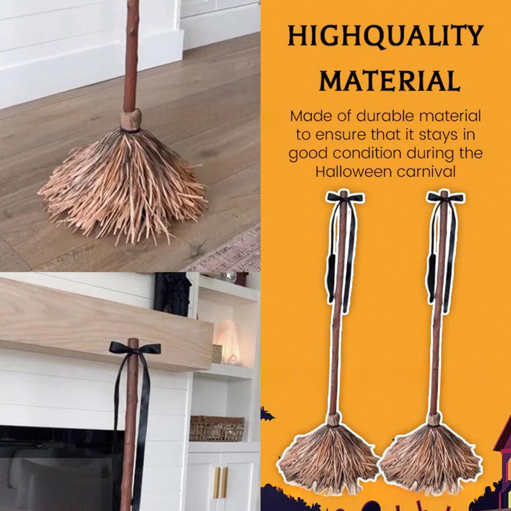 Sound-activated Moving Magic Broom Decorative Prop - alternate view 2