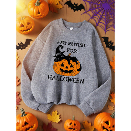 Just Waiting for Pumpkin Design Sweats - alternate view 10