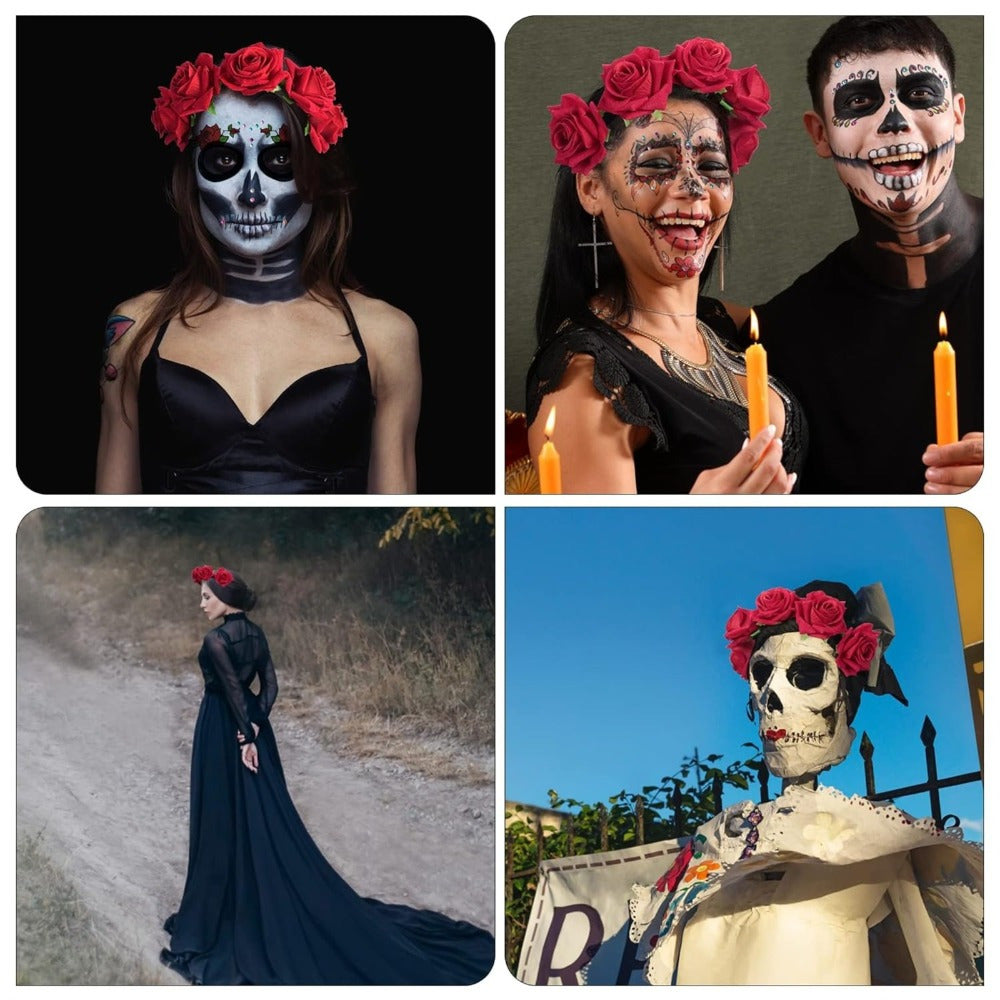 Day of the Dead Headband (1 Piece) - alternate view 5