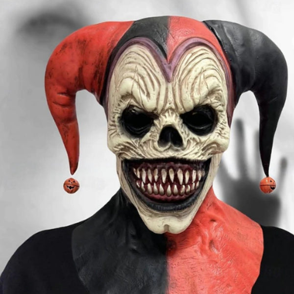 Halloween Funny Clown Mask Red Nose - Discount Halloween City