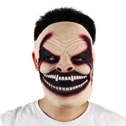 Halloween Horror Half Face Bleeding Mask Headgear - Discount Halloween City