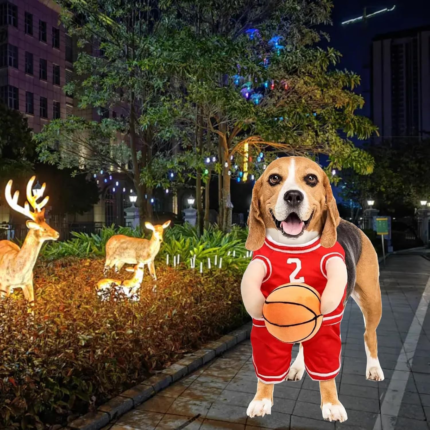 Pet Costumes Dog Basketball Player Costume Halloween - Discount Halloween City