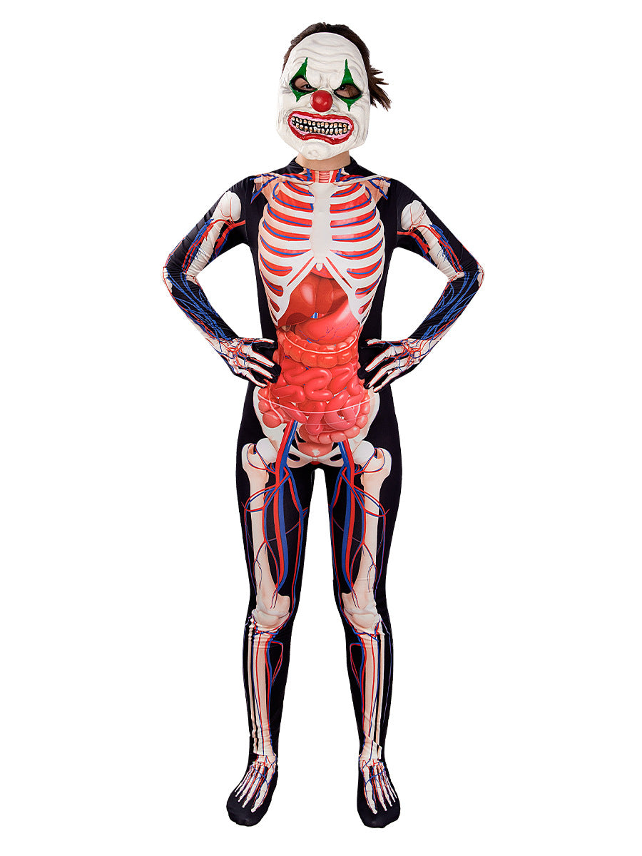 Halloween Jumpsuit Funny Costume Realistic Body Structure - Discount Halloween City