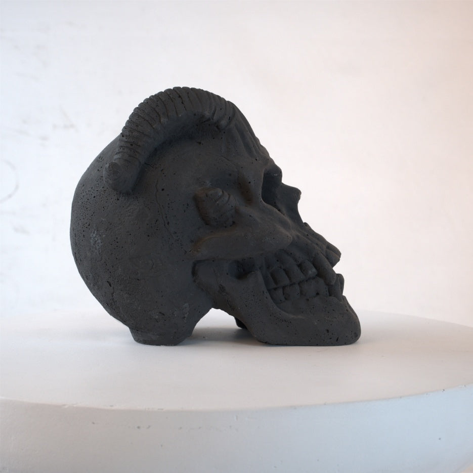 Fireproof Skull Gas Log for Fire Pit - alternate view 7