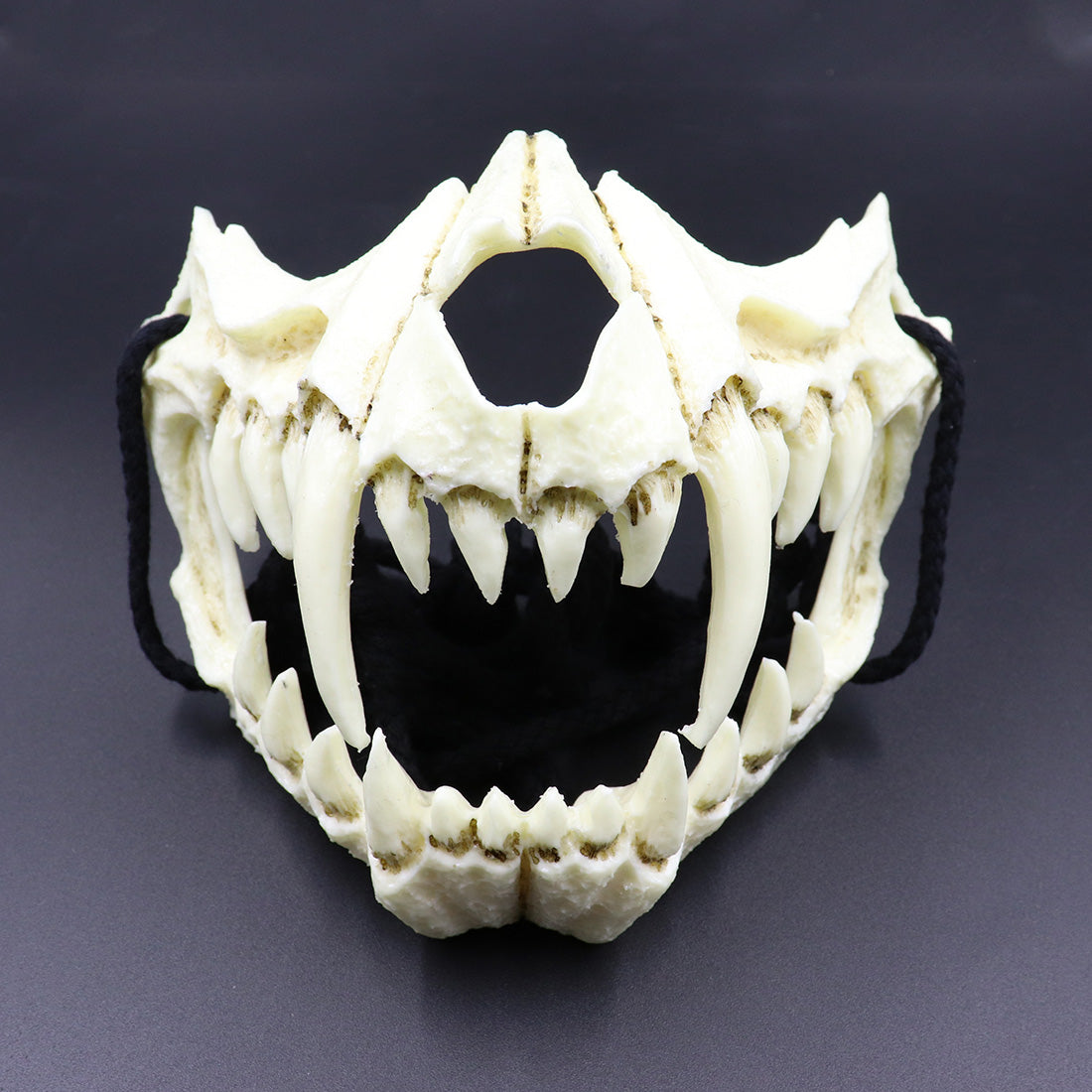 Smiling Mask Masquerade Funny Scary Prop - alternate view 8