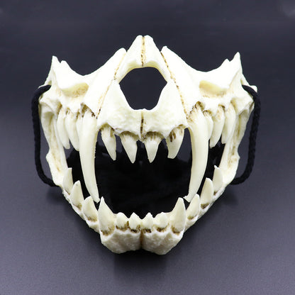 Smiling Mask Masquerade Funny Scary Prop - alternate view 8
