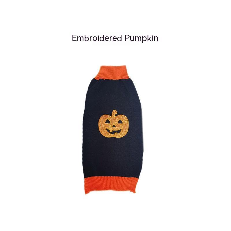 Halloween Dog Sweaters Pet Costume Teddy Warm Leisure - Discount Halloween City