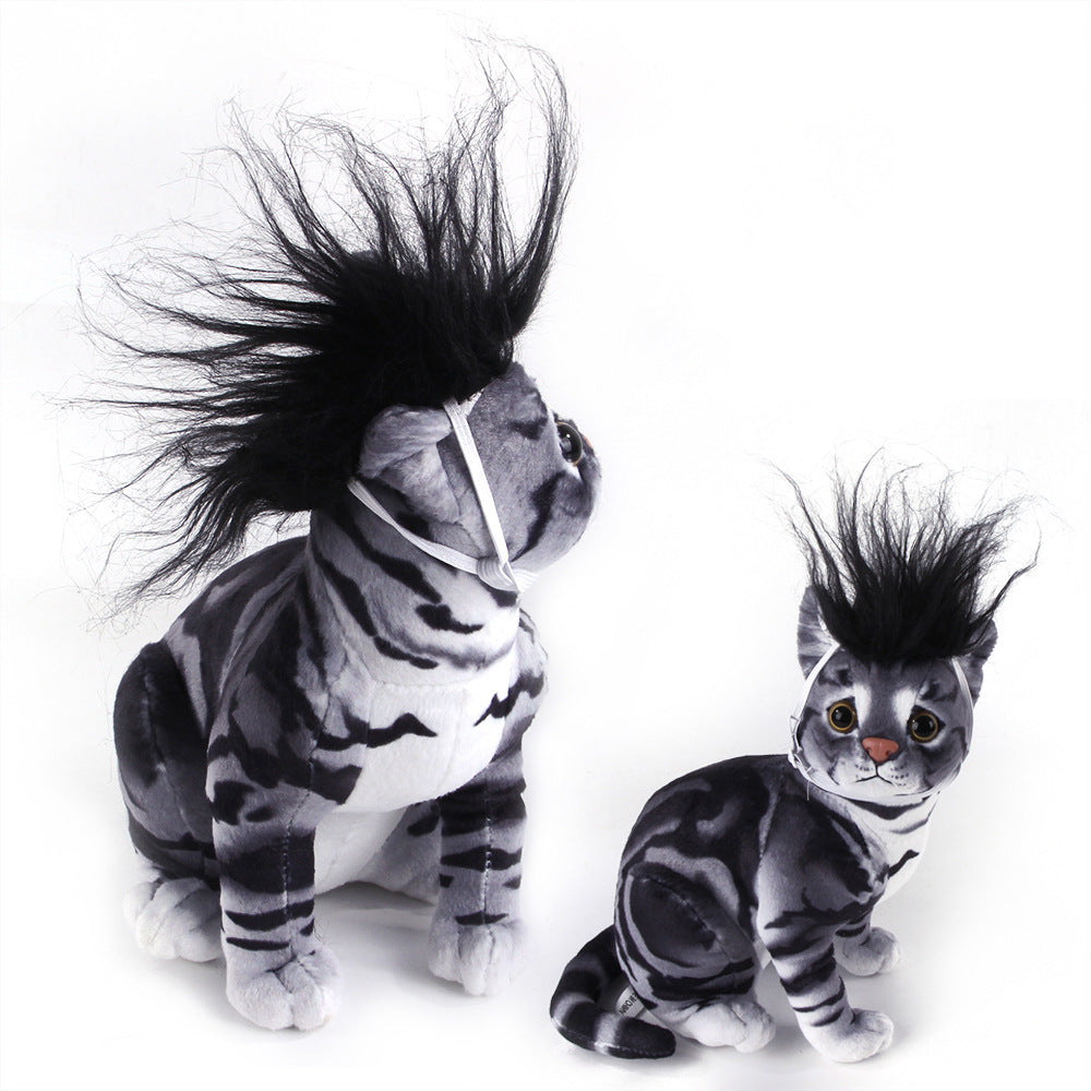 Halloween Pet Costume Dog Wig Dog Head Wear Apparel Toy - Discount Halloween City