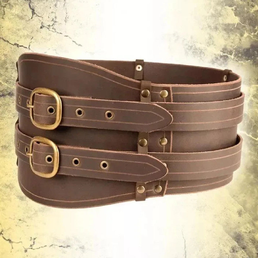 Medieval Knight Retro Wide Halloween Costume Belt