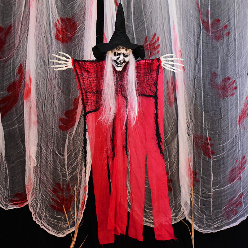 Witch Hanging Ghost Decoration Scene Decoration - alternate view 6