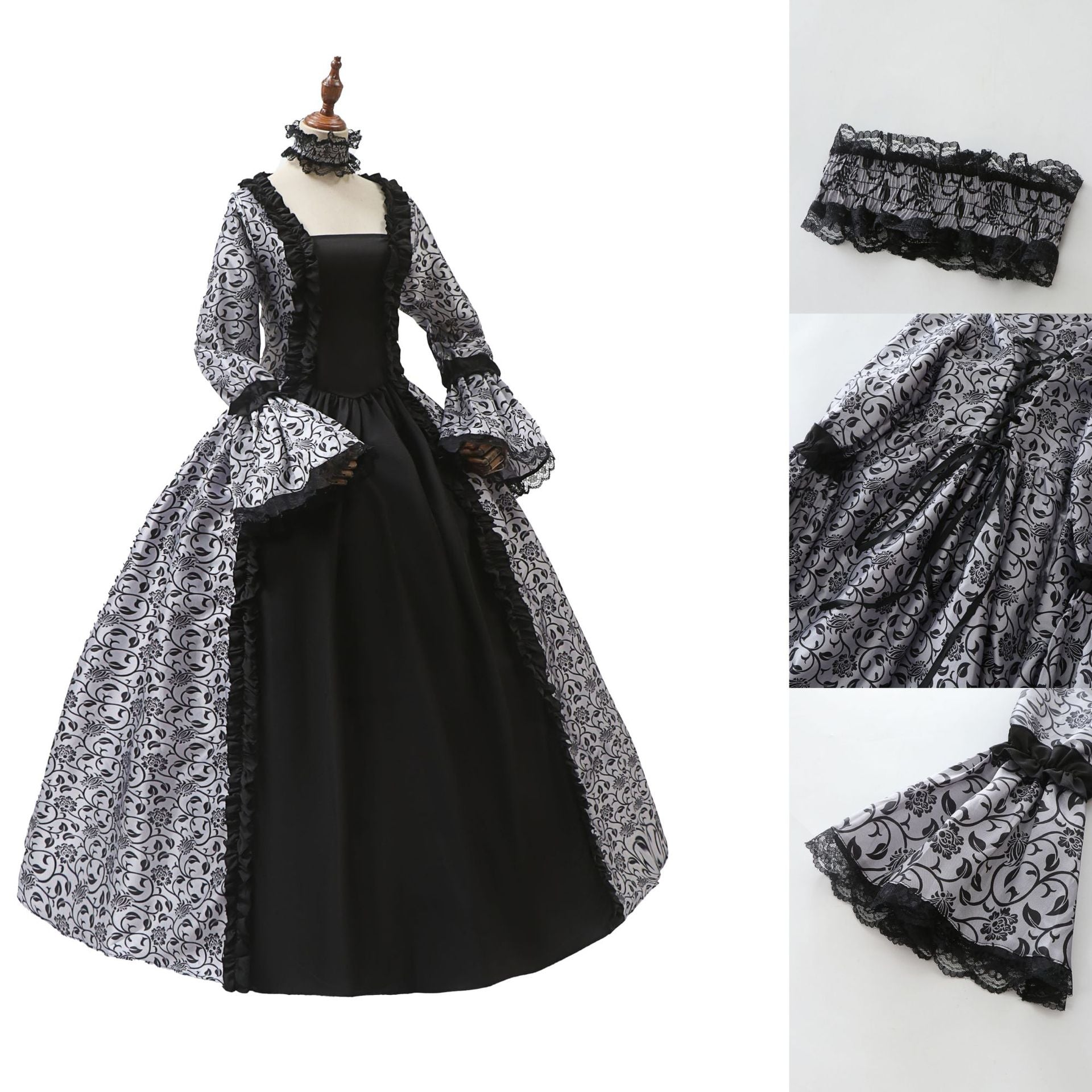Halloween Victorian Retro Dress