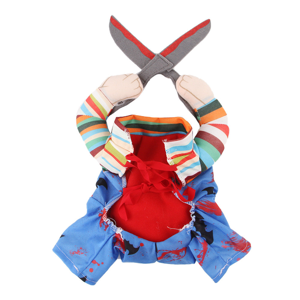 Pet Halloween Costume Cat Funny Outfit with Adjustable - Discount Halloween City