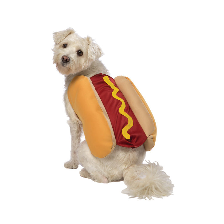 Funny Halloween Costumes for Dogs Puppy Pet Clothing Hot Dog - Discount Halloween City