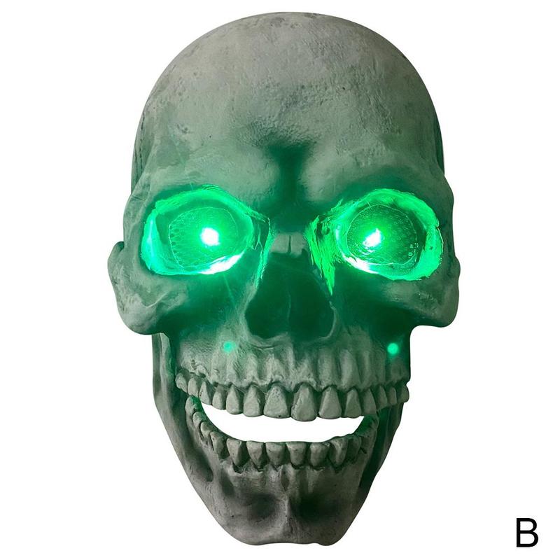 Halloween Skull Movable Mouth Latex Mask Kills Mask Cosplay - Discount Halloween City