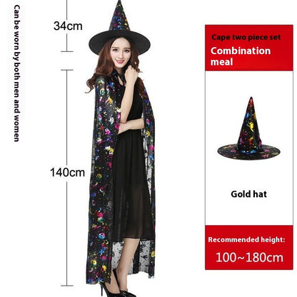 Halloween Costume Women's Magic Witch Party Dress - Womens Costumes