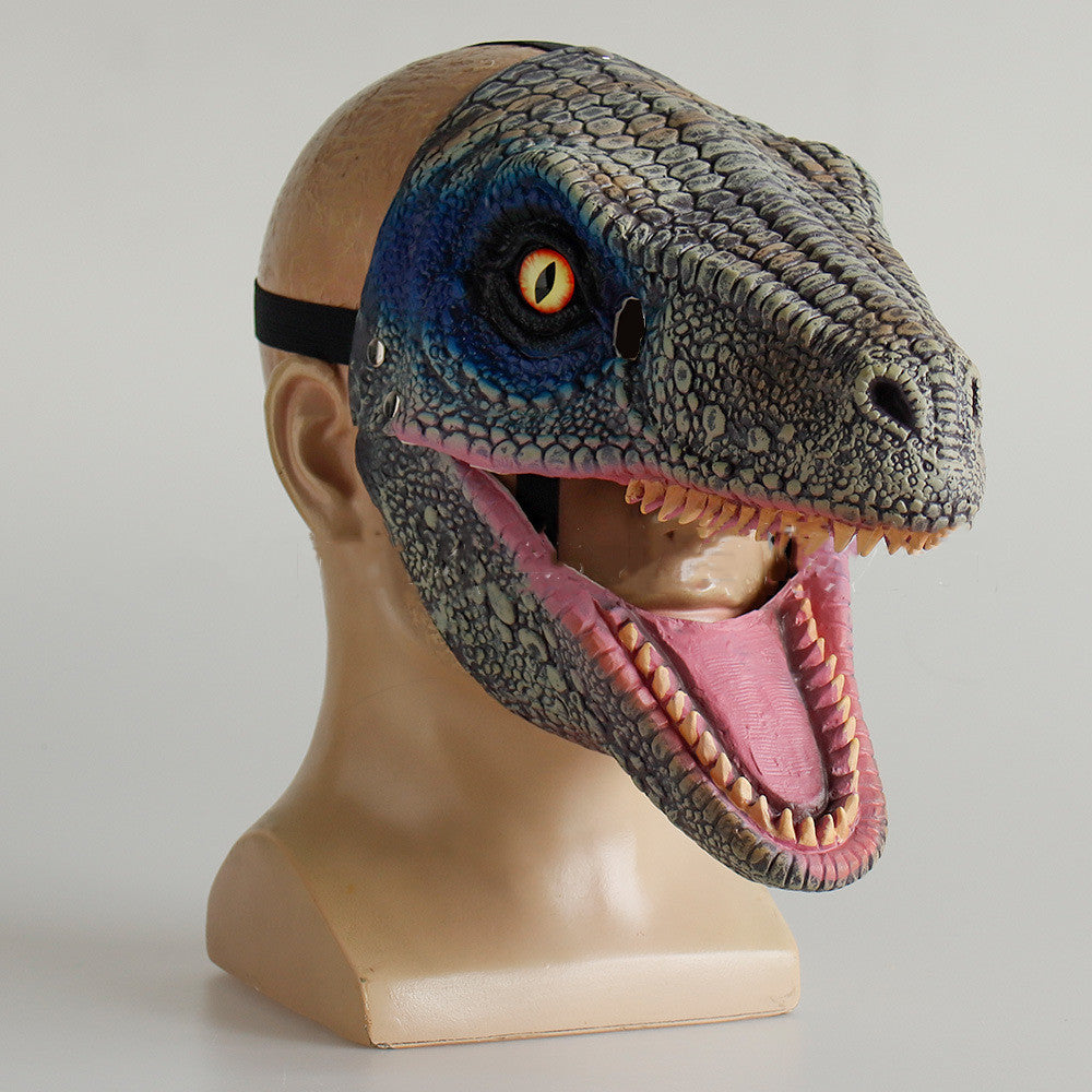 Dinosaur Moving Mouth Latex Mask Headgear - product image 9