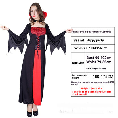 Halloween Costume Witch Vampire Dress-up Party | Indoor Decorations | Costumes - Decorations