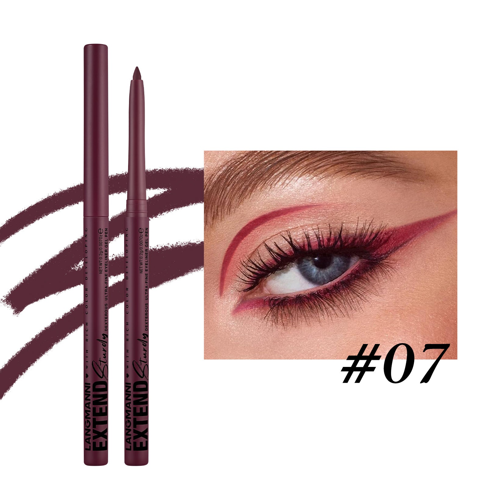 Colorful Gel Glitter Eyeliner Pencils Waterproof & Smudgeproof for Party, Halloween - Discount Halloween City