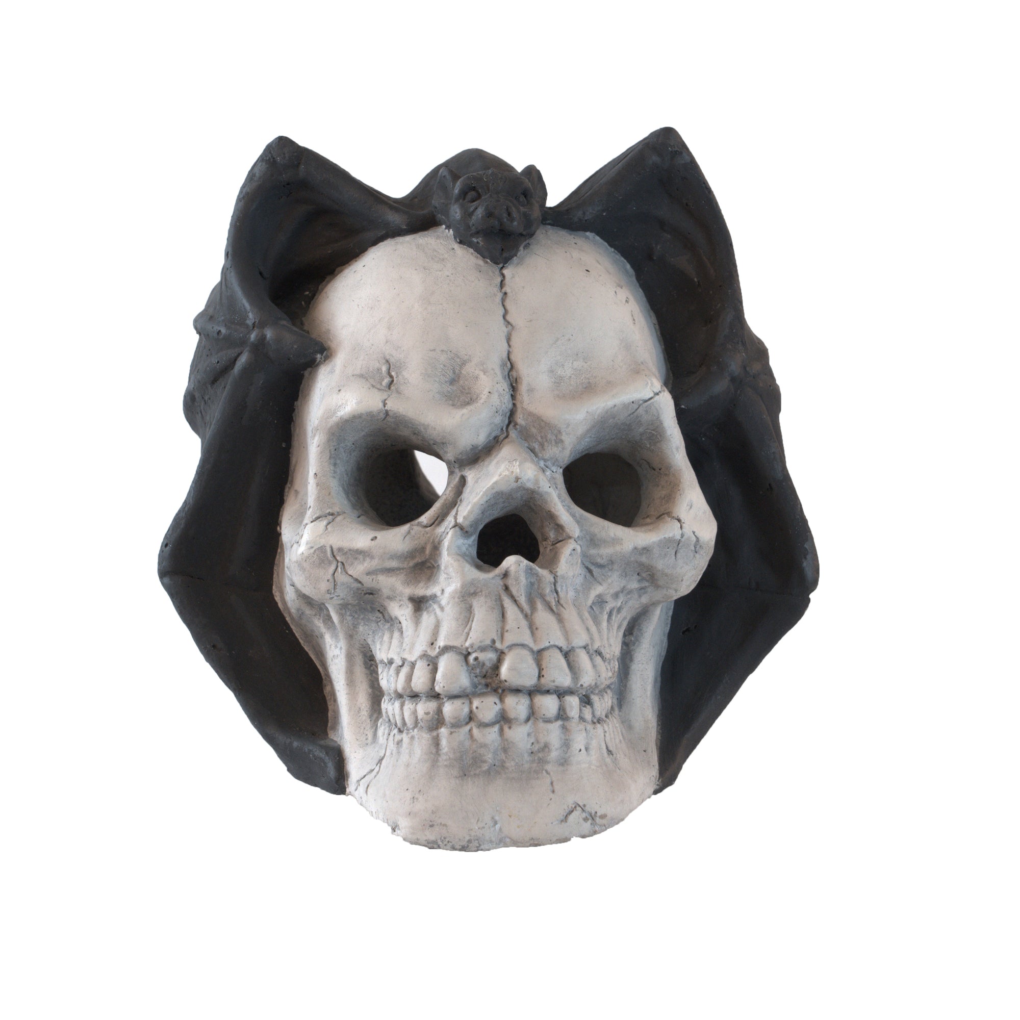 Demon Skull Gas Log for Fire Pit & Fireplace