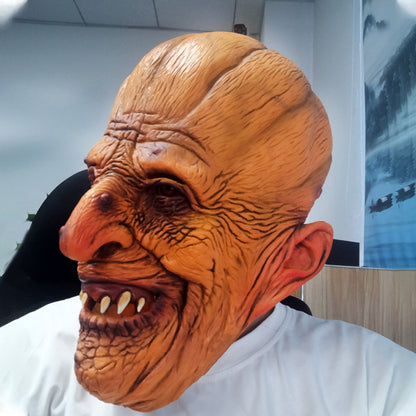 Halloween Easter Pumpkin Cosplay Latex Mask Scary Carnival - Discount Halloween City