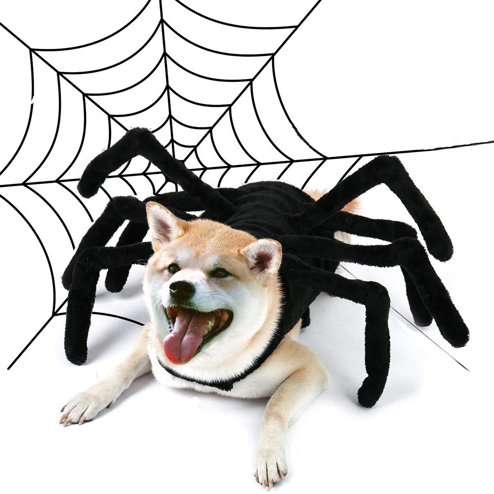 Pet Halloween Funny Spider Chest Back Cat Dog Small Dog - Discount Halloween City
