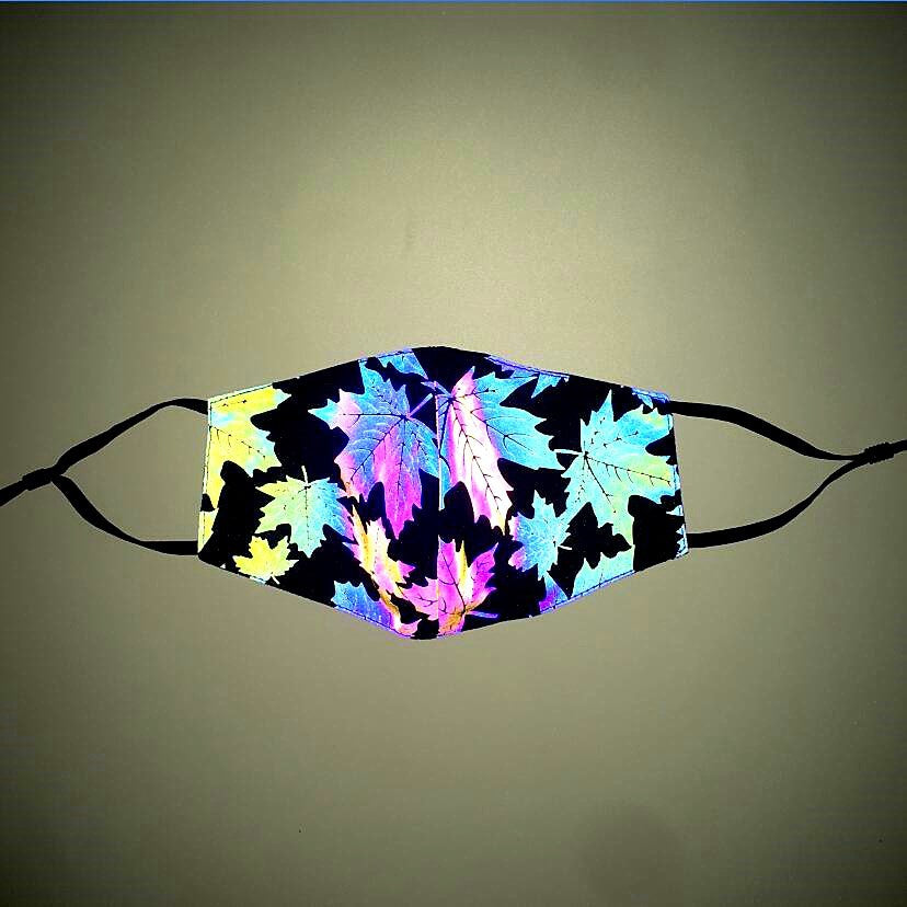 Halloween Christmas Colorful Reflective Mask - Discount Halloween City