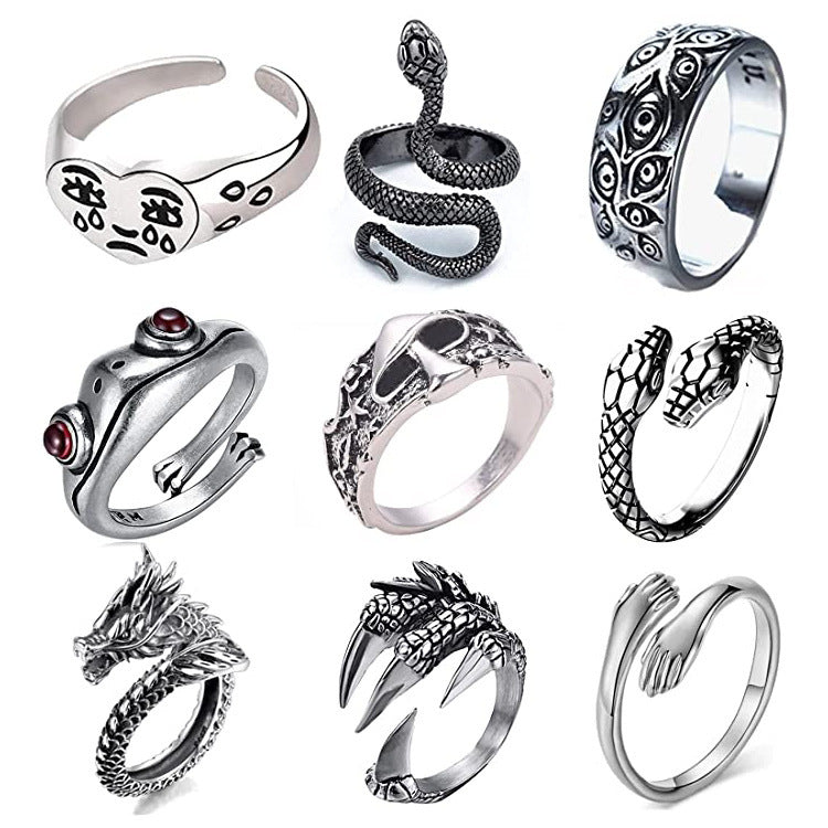 Halloween Ornament Ring Set - Discount Halloween City