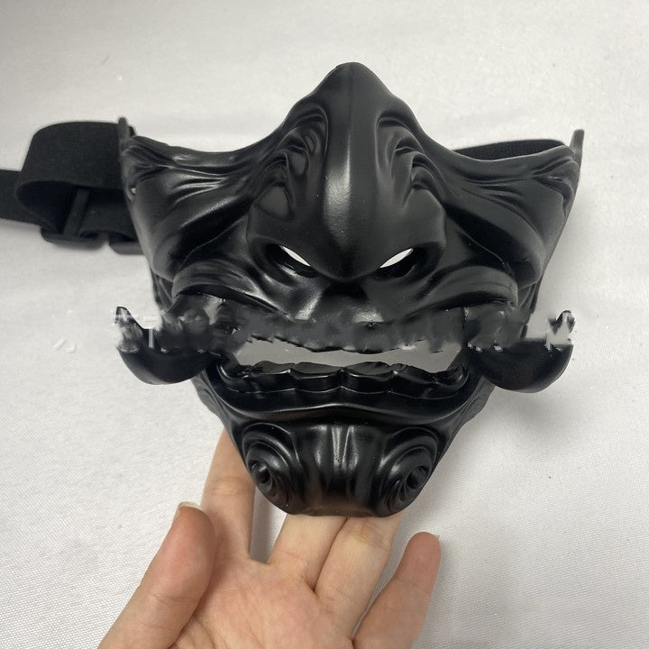 Ghost Face Dark Warrior Resin Mask Halloween Party Mask - Discount Halloween City