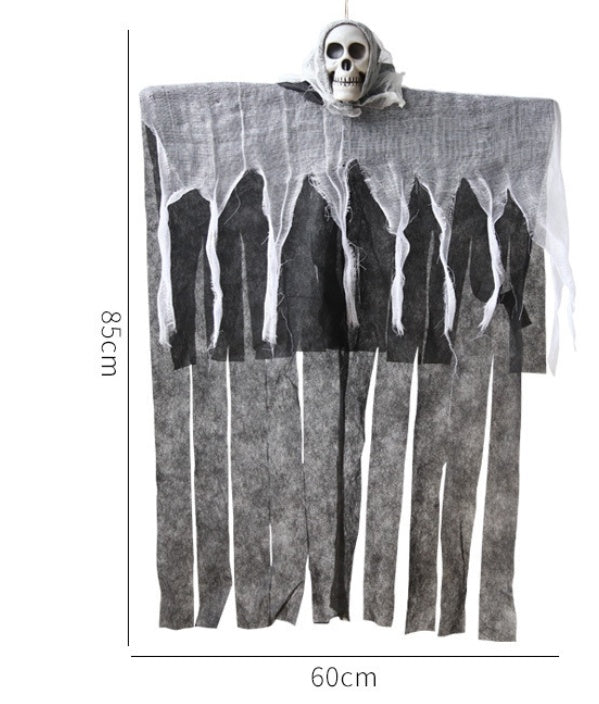 Skull Ghost Haunted House Halloween Hanging Ornament - product image 8