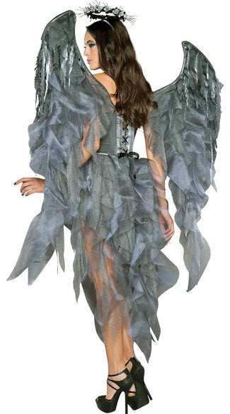 Dark Night Angel Costume Halloween Cosplay - Costumes