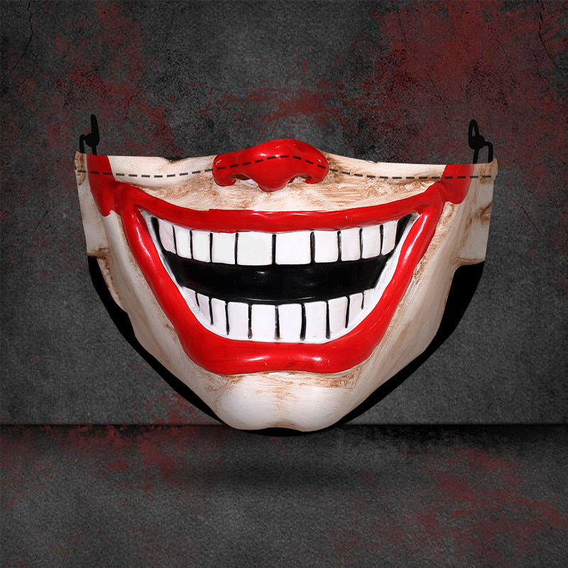 Halloween Printed Mask | Masks | Indoor Decorations - Decorations